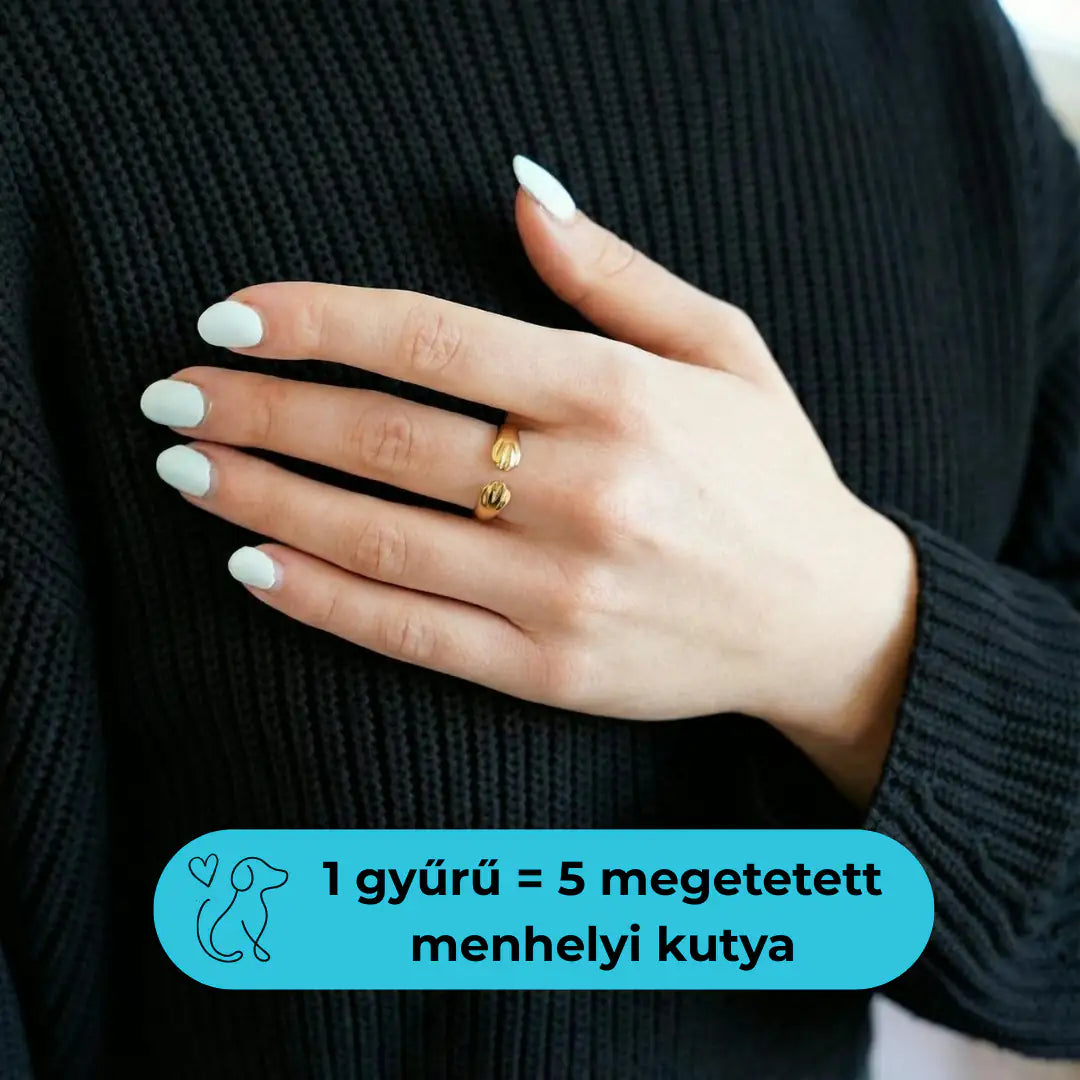 Ölelő Mancs Gyűrű